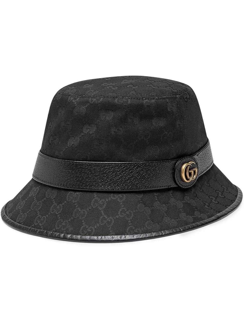 Gucci GG Canvas Bucket Hat in Black for Men - Lyst