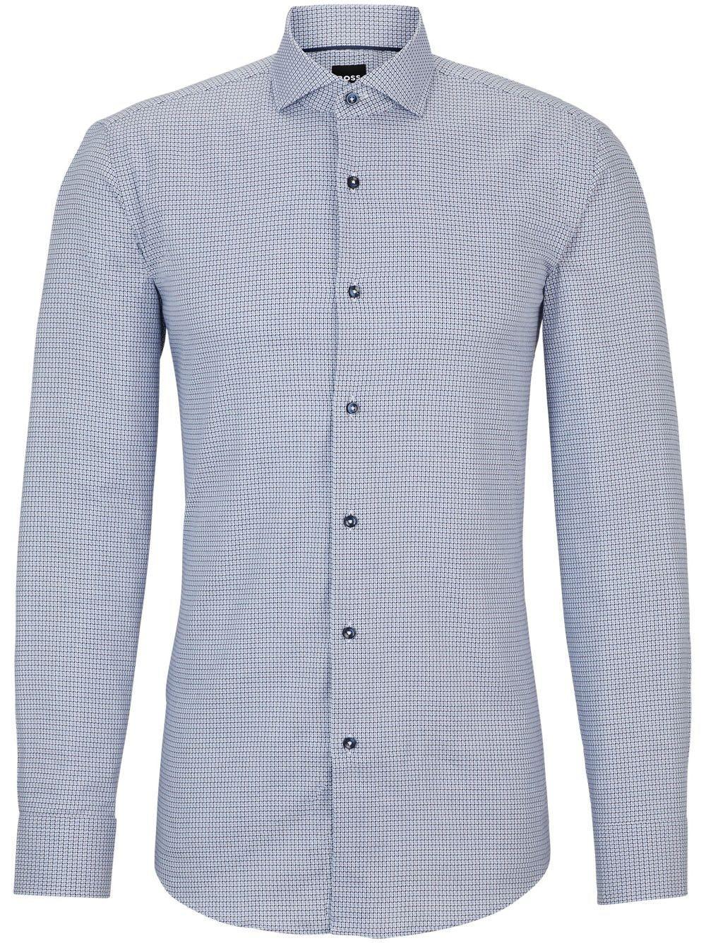 Hugo boss spread collar cheap shirt