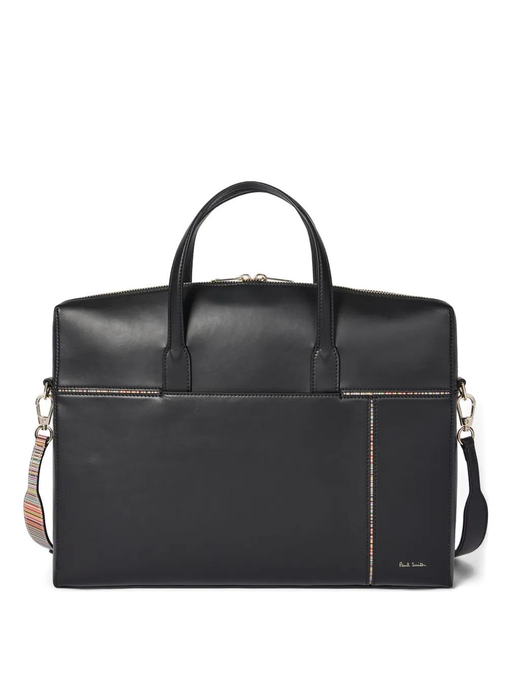 Black Leather Bag Paul Smith Laptop Bag Paul Smith Leather Laptop