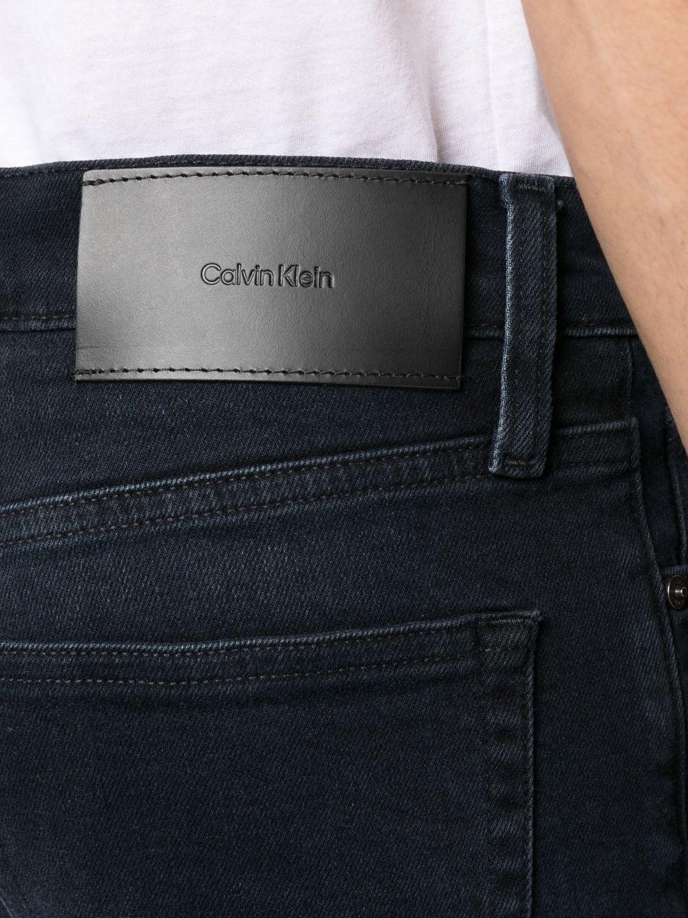 Calvin Klein Mid-rise Slim-fit Jeans in Blue for Men | Lyst