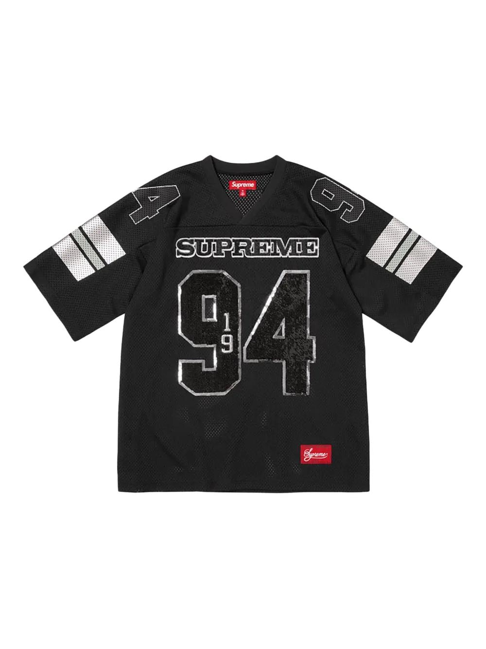 メンズ Supreme Spiderweb Football Tシャツ ブラック | Lyst