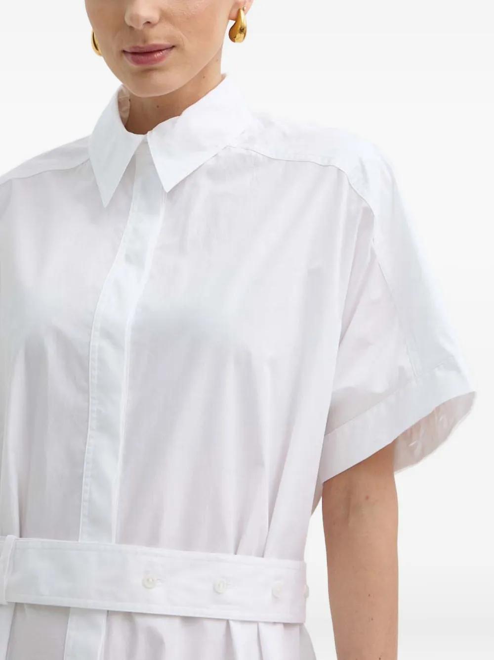 IVY & OAK Layered Shirt Dress in White | Lyst IVY & OAK Layered Shirt Dress in White | Lyst
