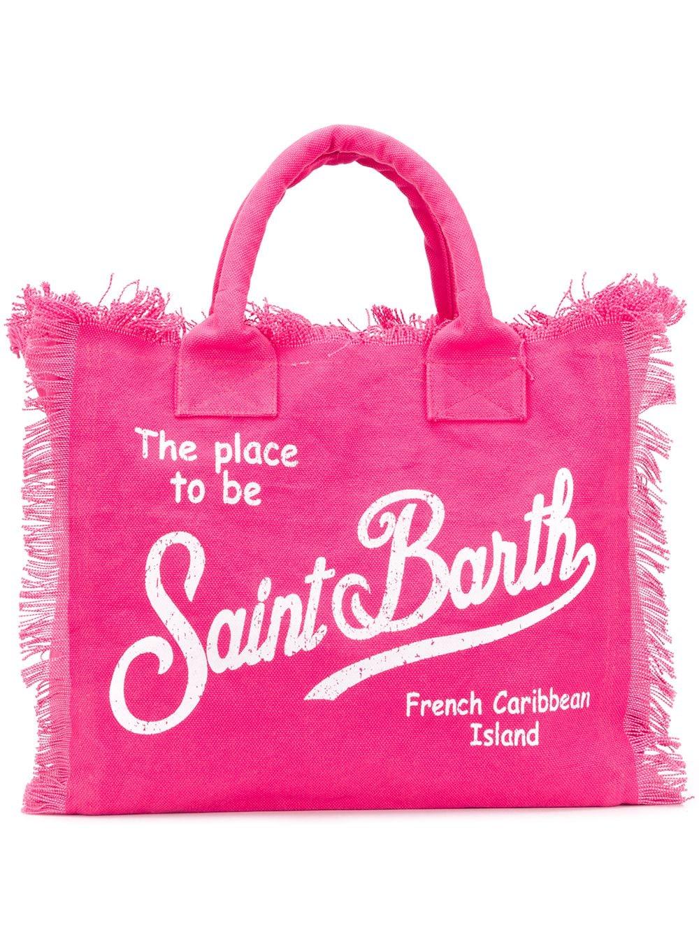 Mc2 Saint Barth 'Vanity' Shopper in Pink | Lyst AT