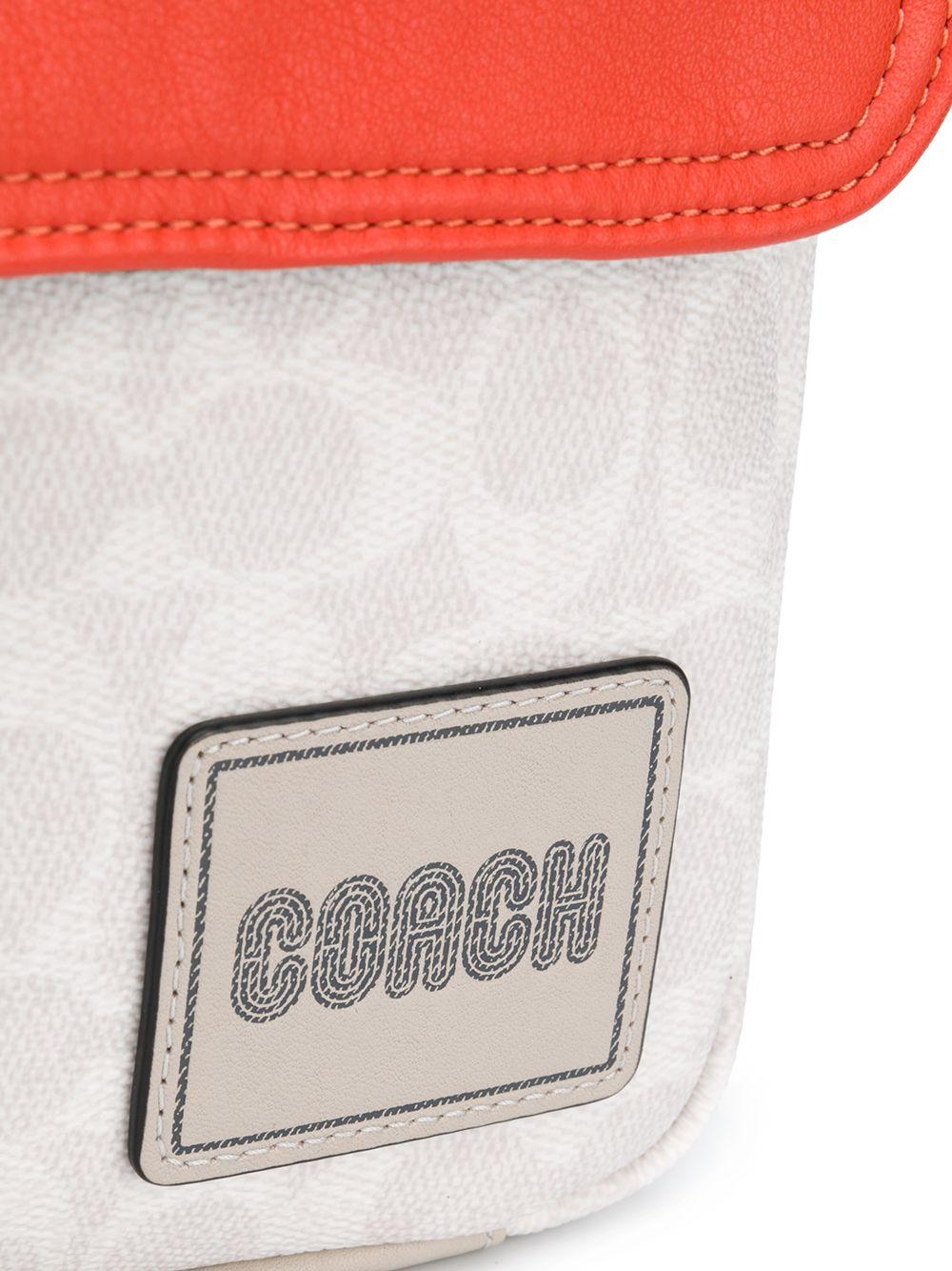 pacer belt bolsa crossbody with coach patch