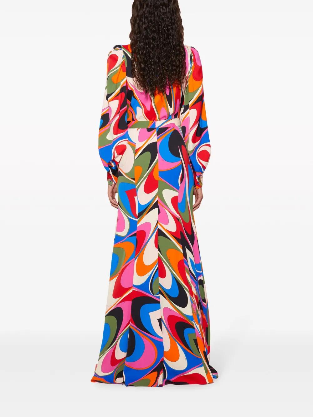 Pucci Onde モスリンマキシ スカート レディース Emilio Pucci マキシスカート | オンラインセールは