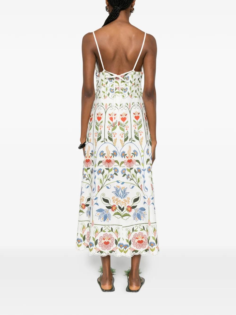 Farm Rio Blue Lace Banana Midi Dresses for Women - Up to 63% off | Lyst UK