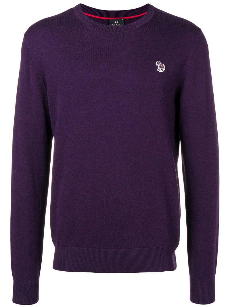 paul smith purple jumper