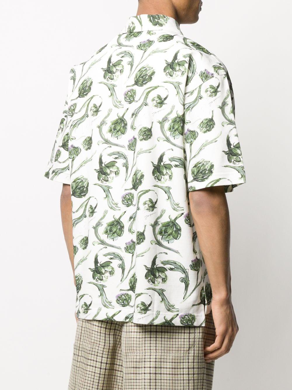 Jacquemus Hemd mit Artischocken-Print in Weiß für Herren | Lyst DE