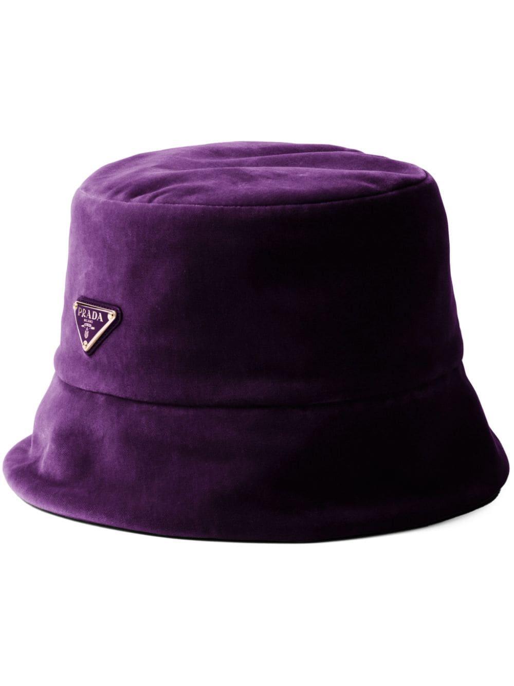 Farfetch Purple Prada Bucket Hat Prada Bucket Hat Tie Dye 2025