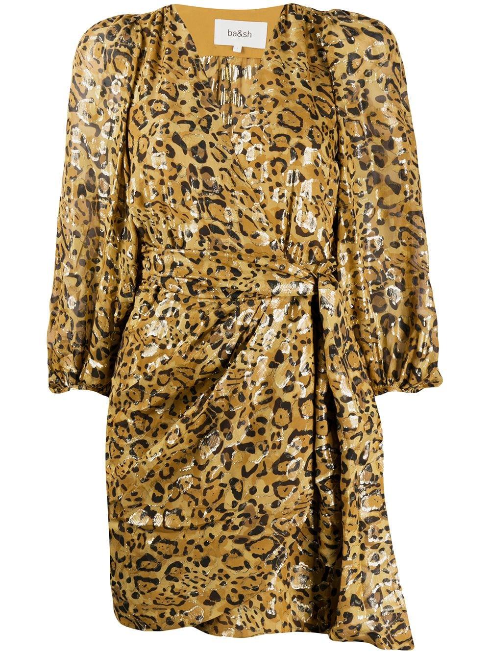 robe leopard bash