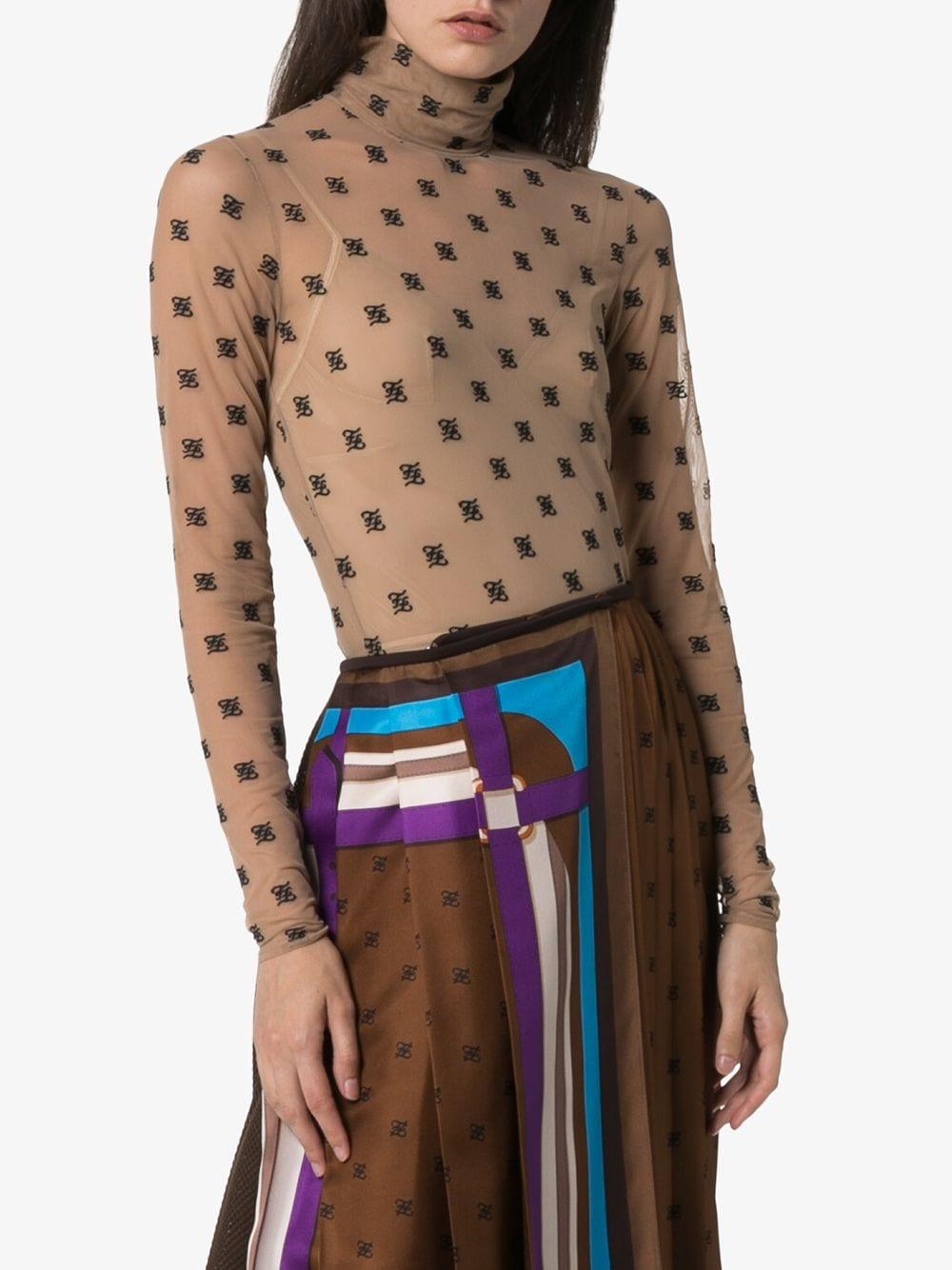 Fendi Karligraphy Monogram Turtleneck 