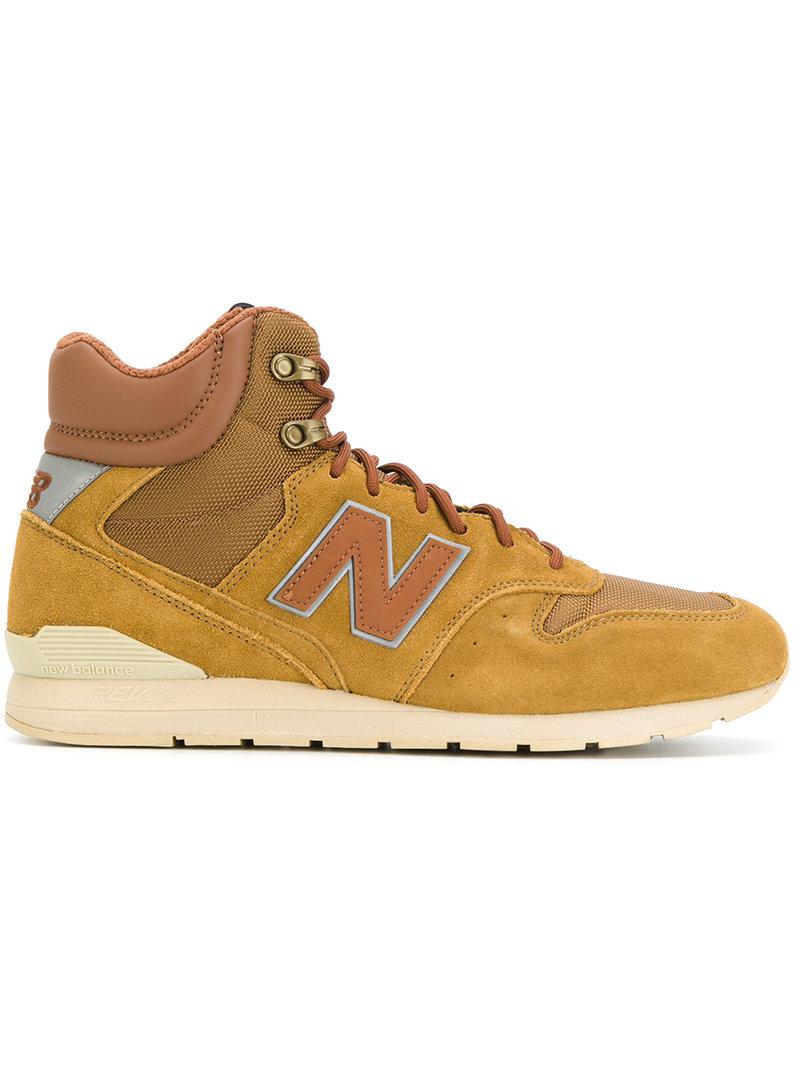 New Balance Leather 996 Winter Sneakers in Brown for Men - Lyst
