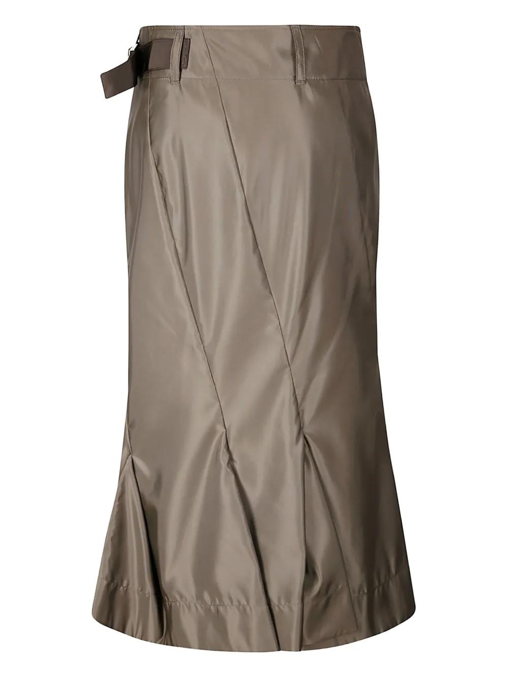 スカート sacai 21SS Suiting Asymmetry Skirt sacai - sacai / サカイ | Suiting Asymmetry Skirt / サイド