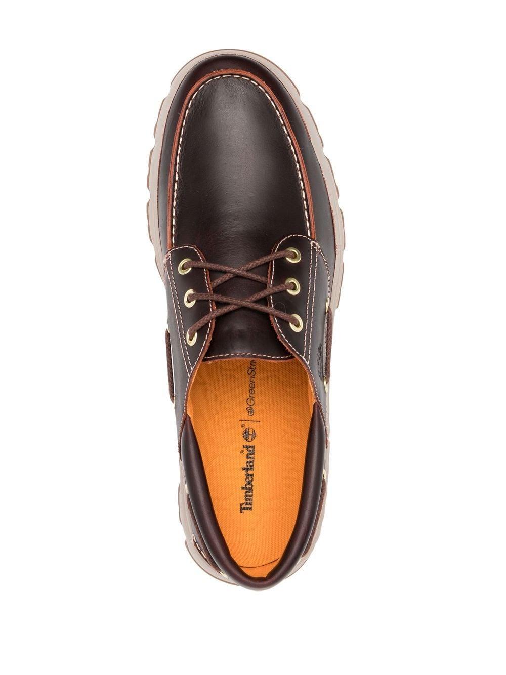 Timberland Leather Greenstride Boat Shoes in Brown for Men | Lyst