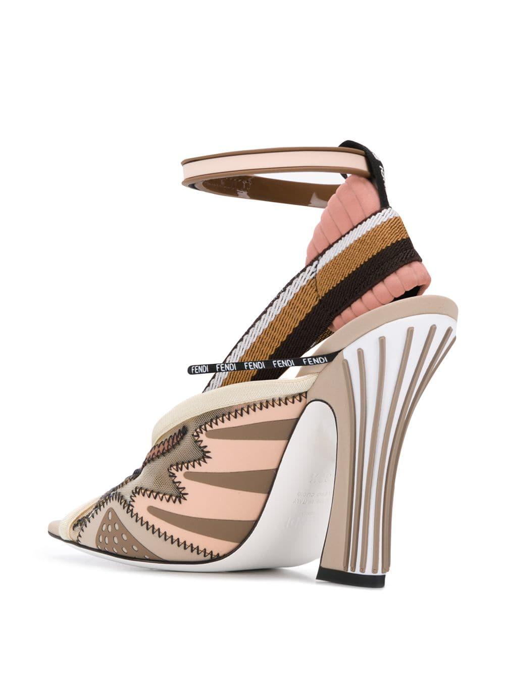 fendi freedom ff patchwork sneakers