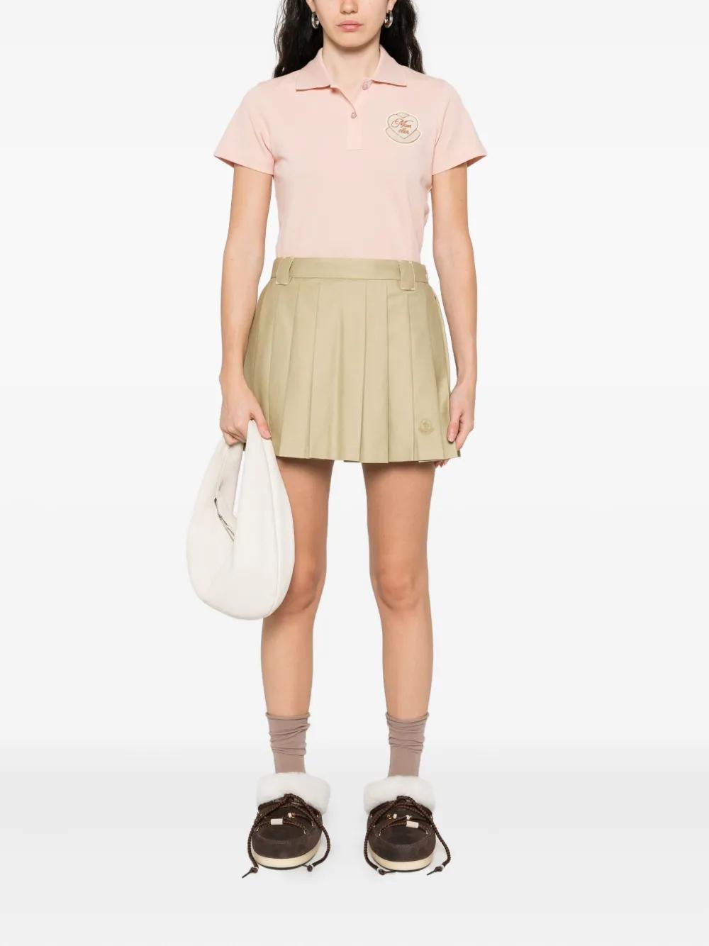 ミニスカート MONCLER Moncler Polyamide Mini Skirt Moncler Nylon Leger Padded Mini Skirt, Brand Size 44 ( US