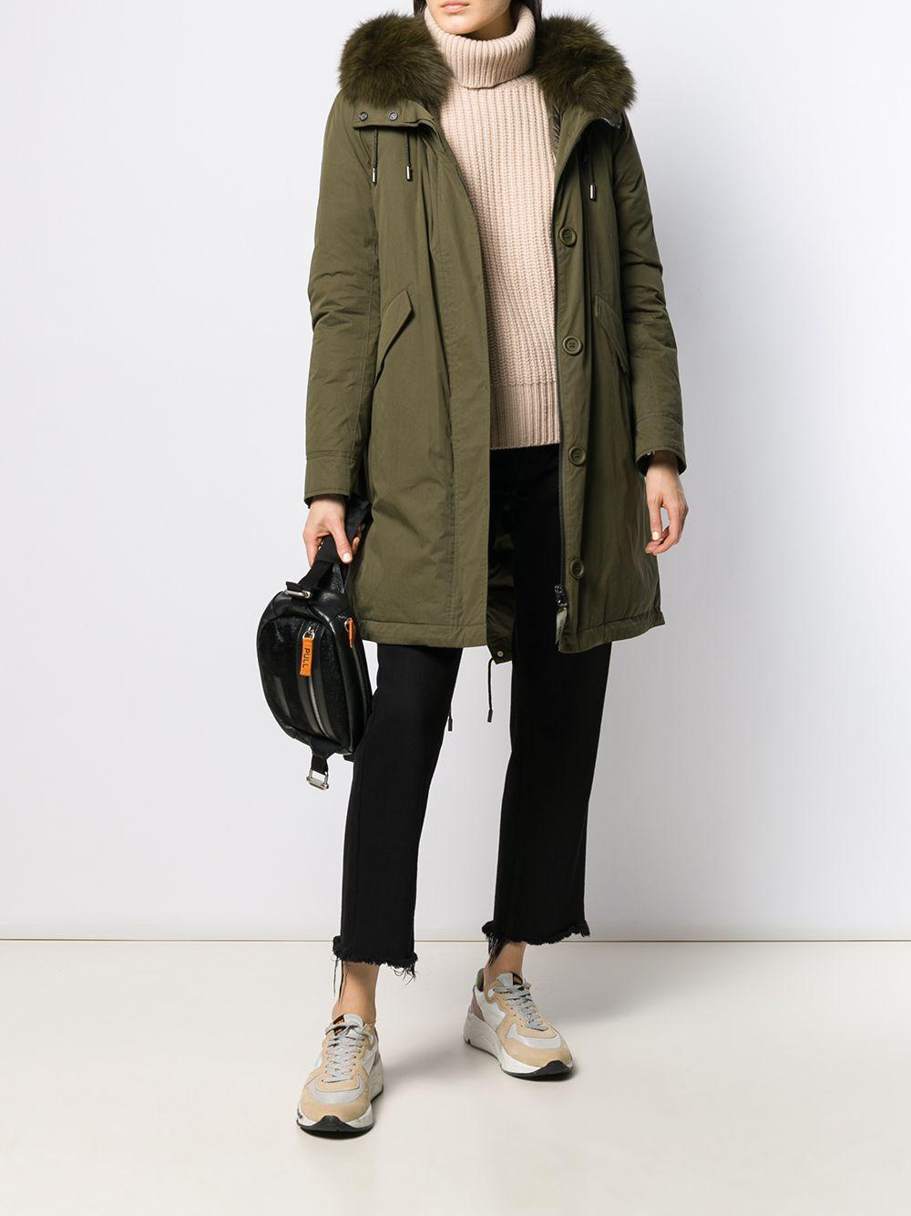 fox fur parka jacket