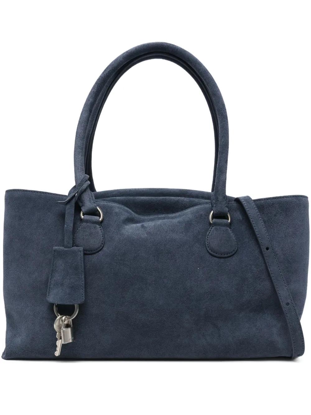 バッグ OSOI SHELL BROT (NAVY) OSOI Shell Brot Top Handle Tote Bag in Blue | Lyst