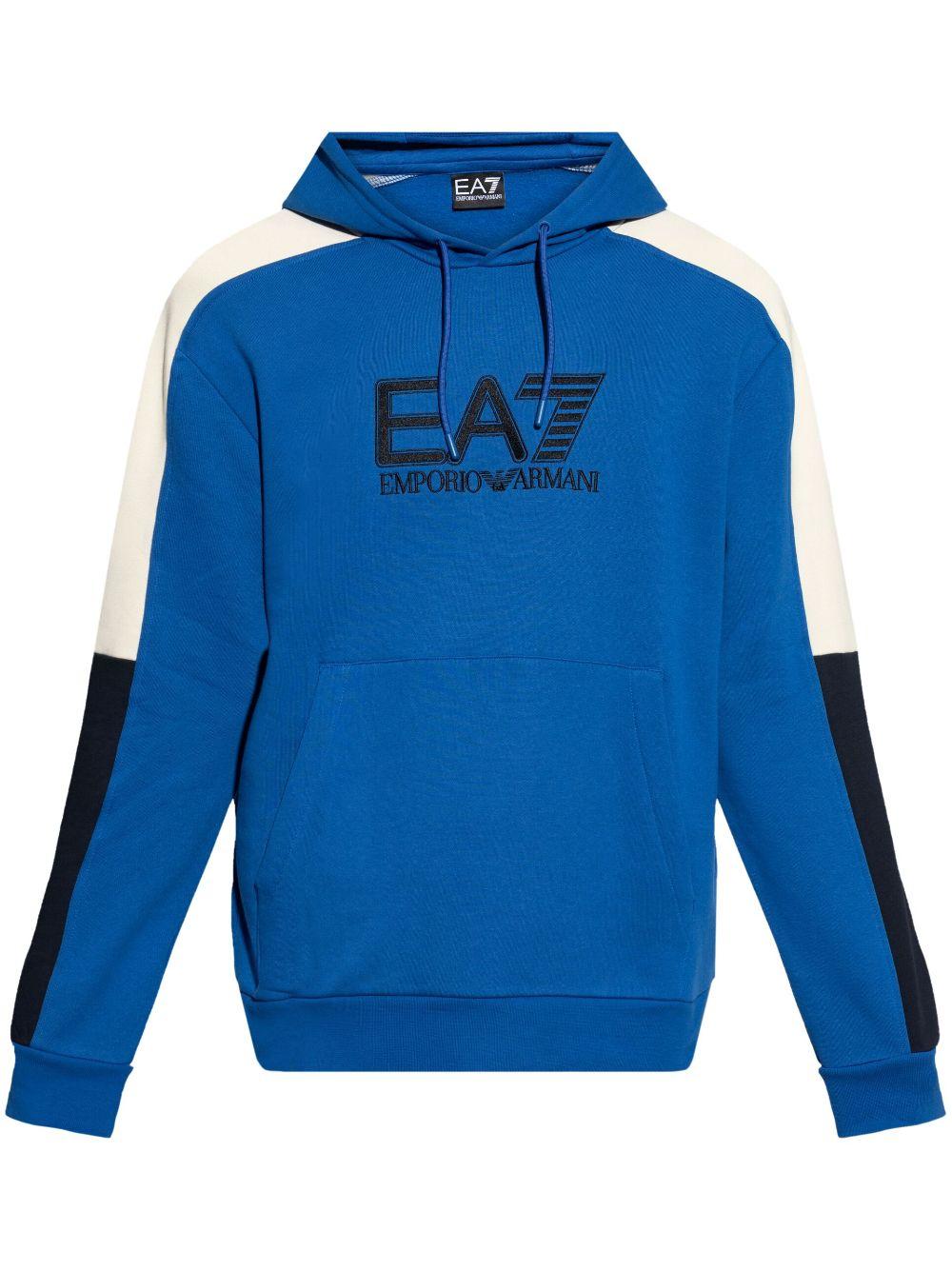 Ea7 hoodie mens hot sale