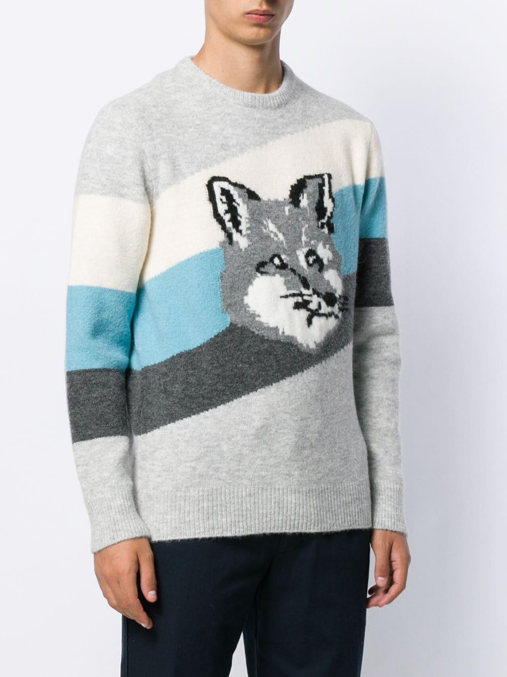 mens fox jumper