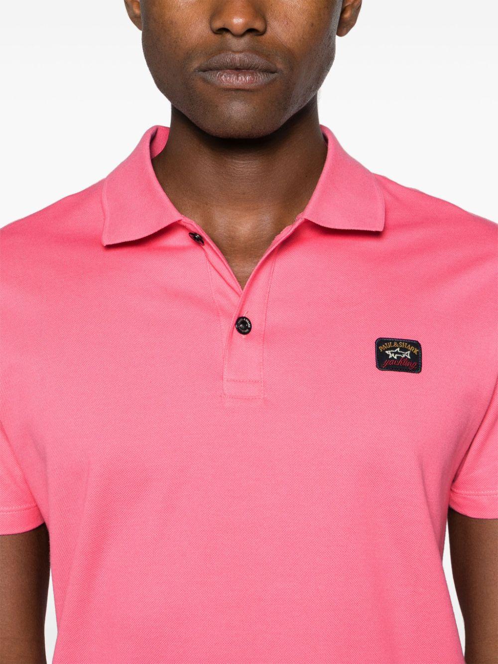 Pink paul and shark polo hot sale