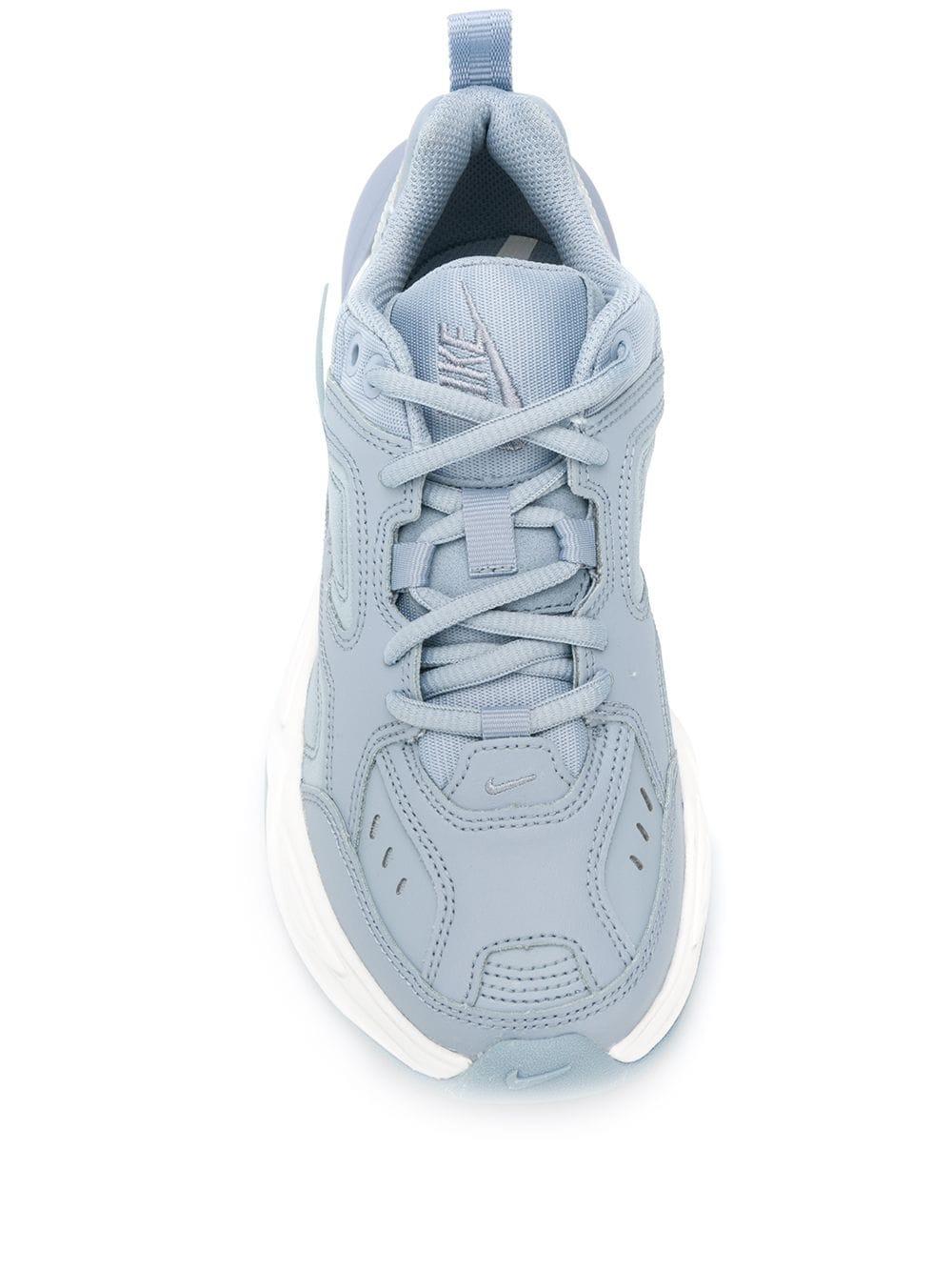 Nike Sneakers mit dicker Sohle in Blau | Lyst DE