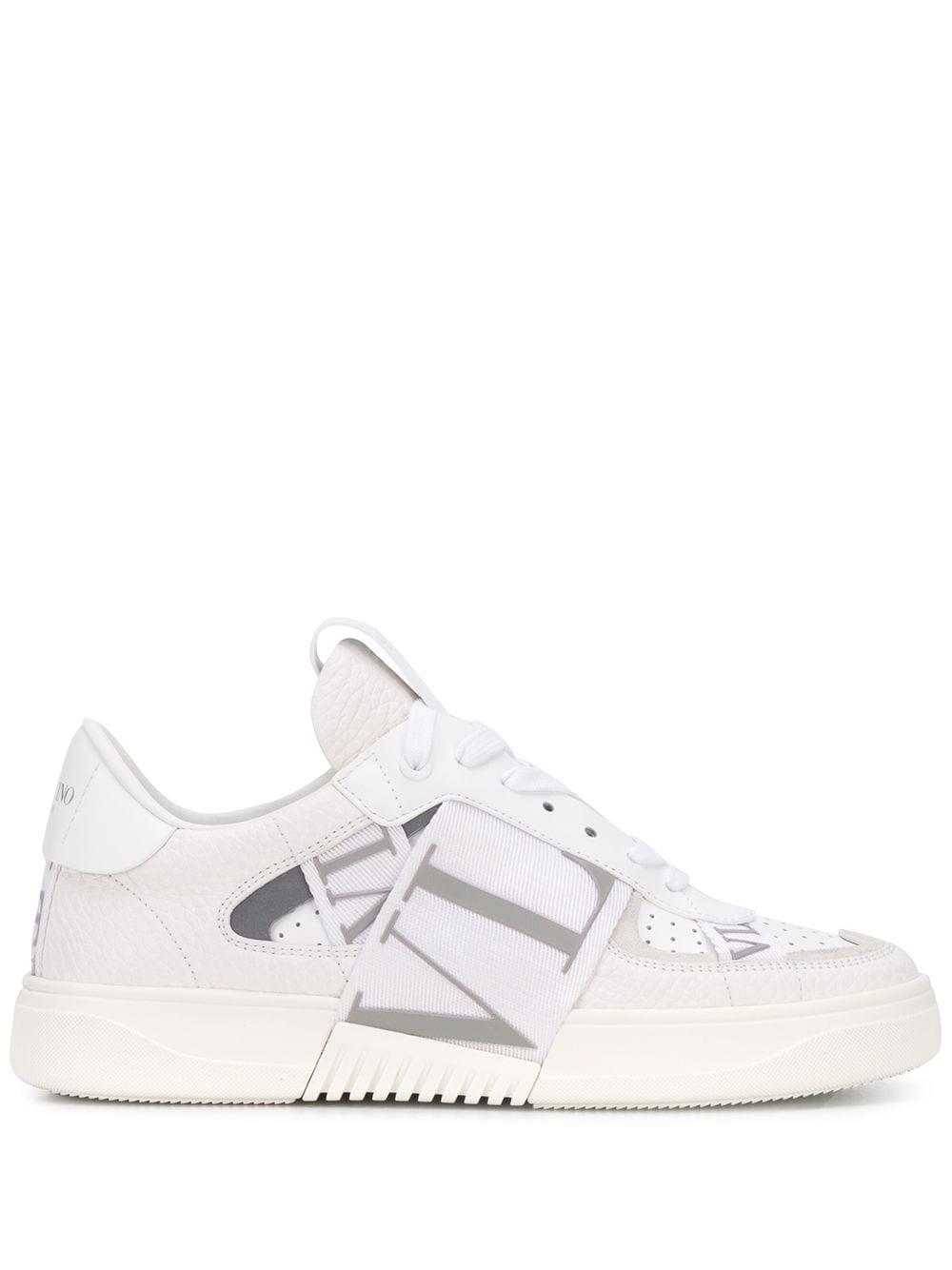 vl7n sneaker in banded calfskin leather