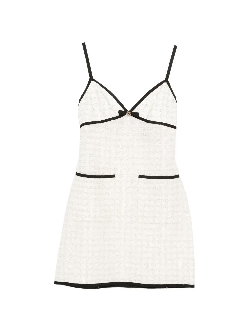 elie saab floral lace short dress City Triangles Asymmetrical floral dress – Fierce Lane main image 0