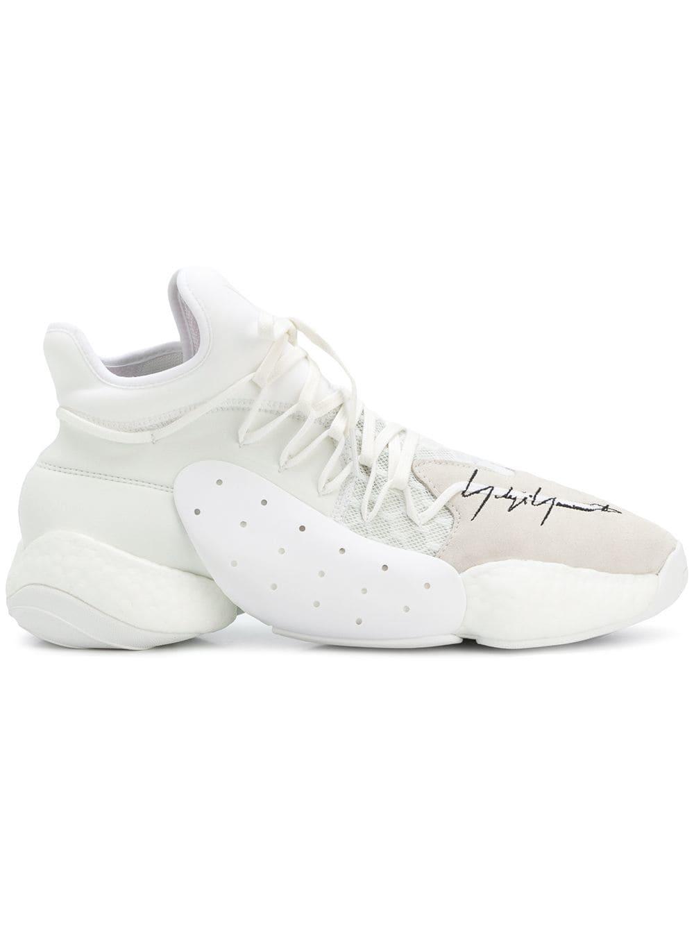 Y-3 Synthetic X James Harden Byw Bball Sneakers in White for Men - Lyst