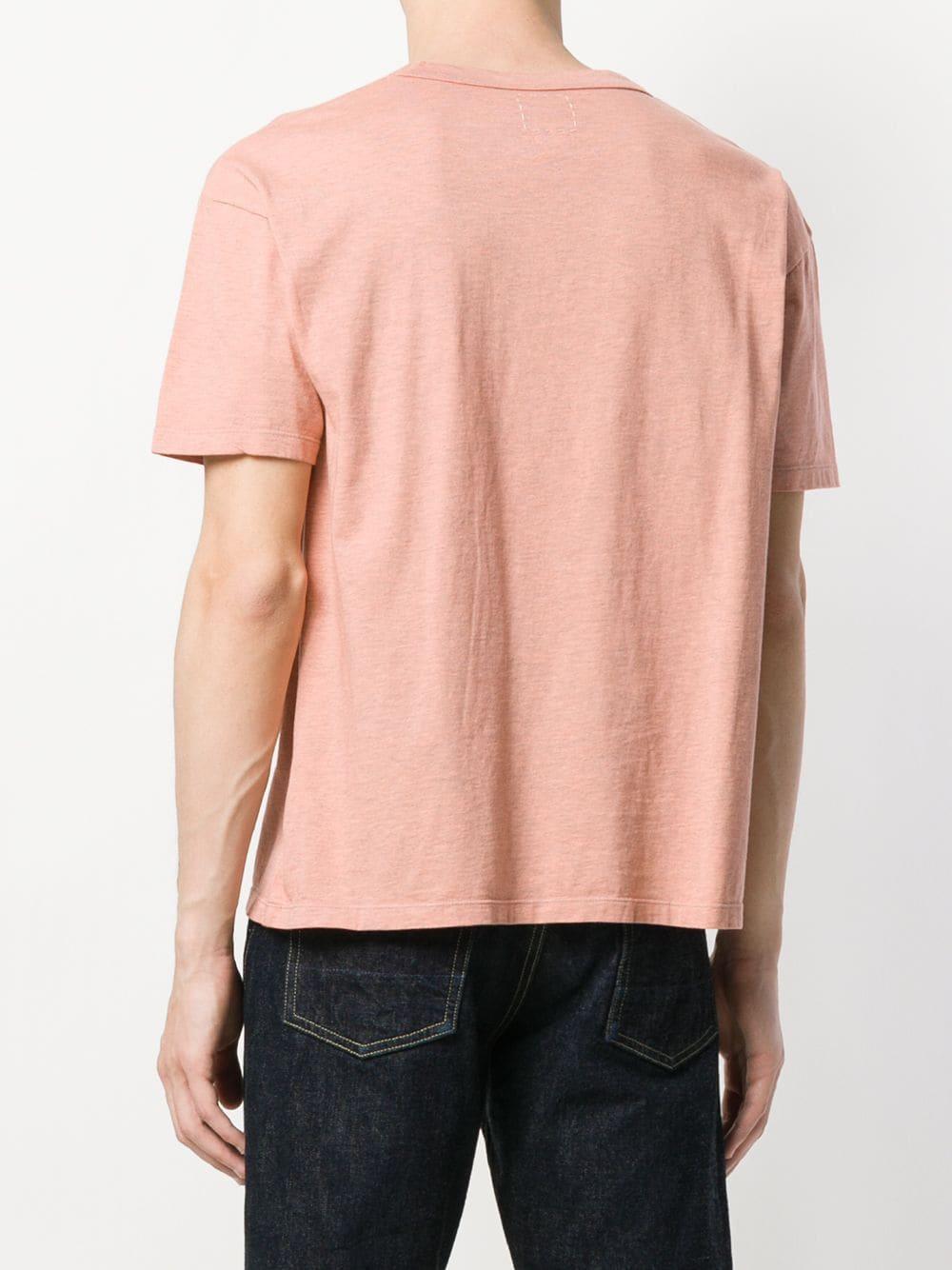 Download Visvim Cotton Front Pocket T-shirt in Pink & Purple (Pink ...