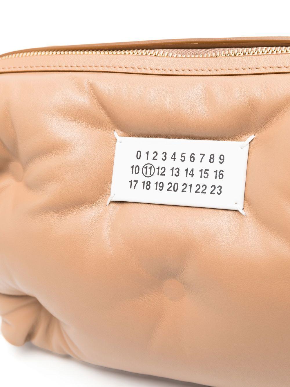 Maison Margiela Synthetic Glam Slam Clutch Bag in Brown | Lyst