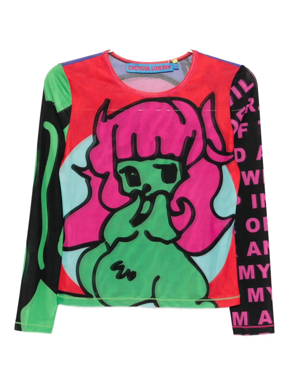 Chopova Lowena 長袖Tシャツ chopova lowena長袖Tシャツ