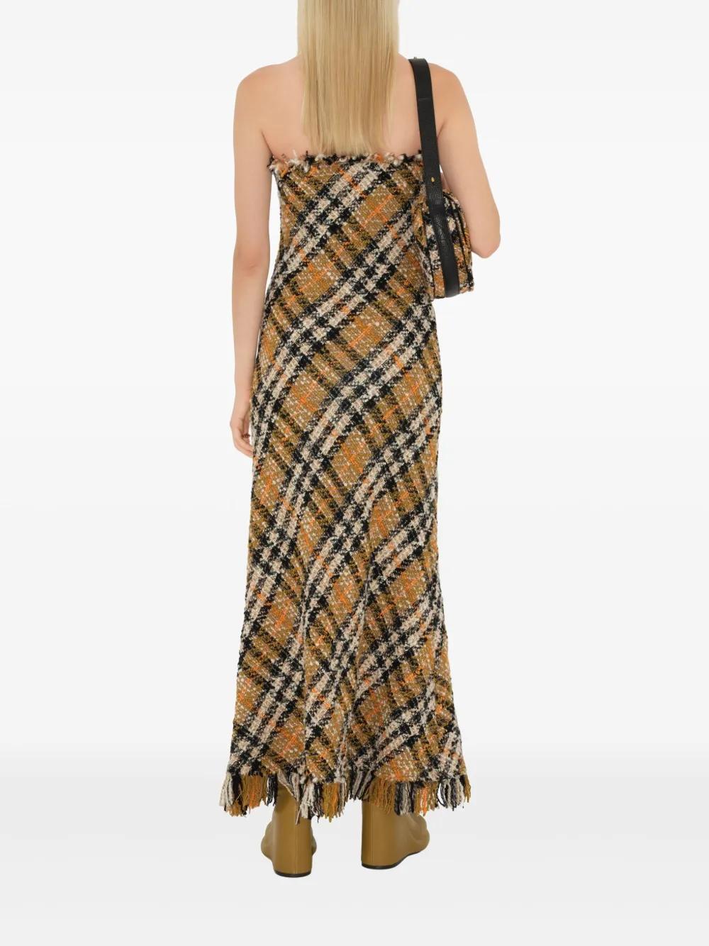 【送料&関税込】Burberry Printed Viscose Dress Burberry Ekd Print Viscose Flag Dress | ShopSimon