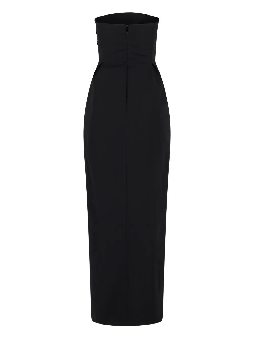 rosie assoulin black strapless midi dress Black Rosie Assoulin Dresses for Women