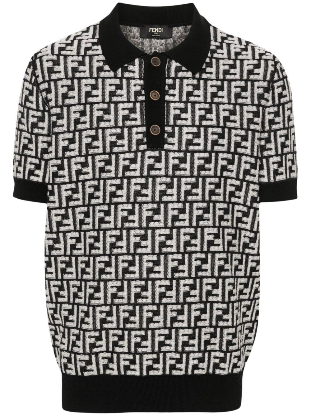 Fendi Polo Shirts in Black for Men | Lyst