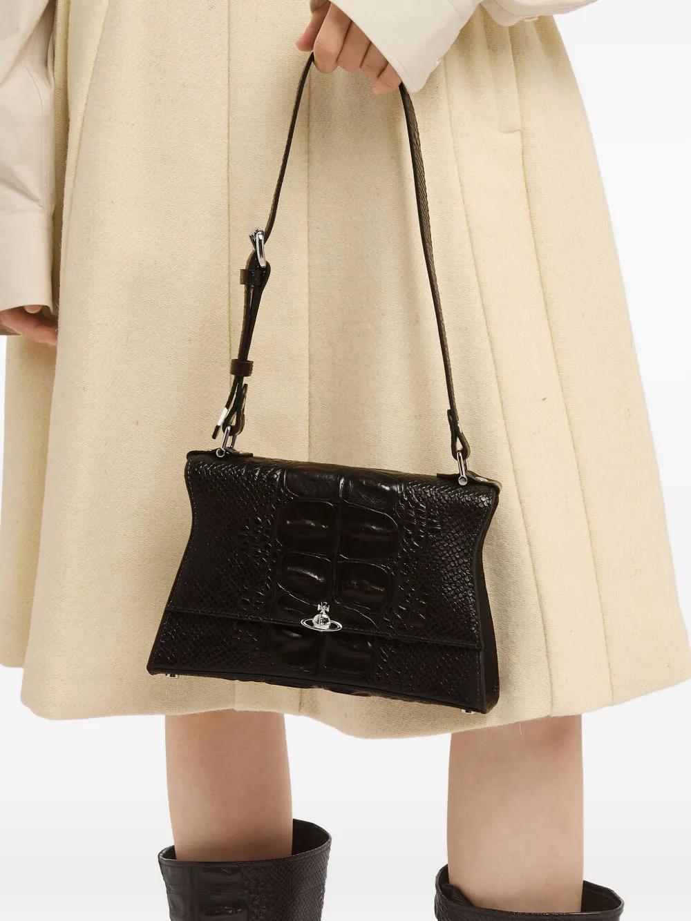Vivienne Westwood Medium Bianca Shoulder Bag in Black | Lyst