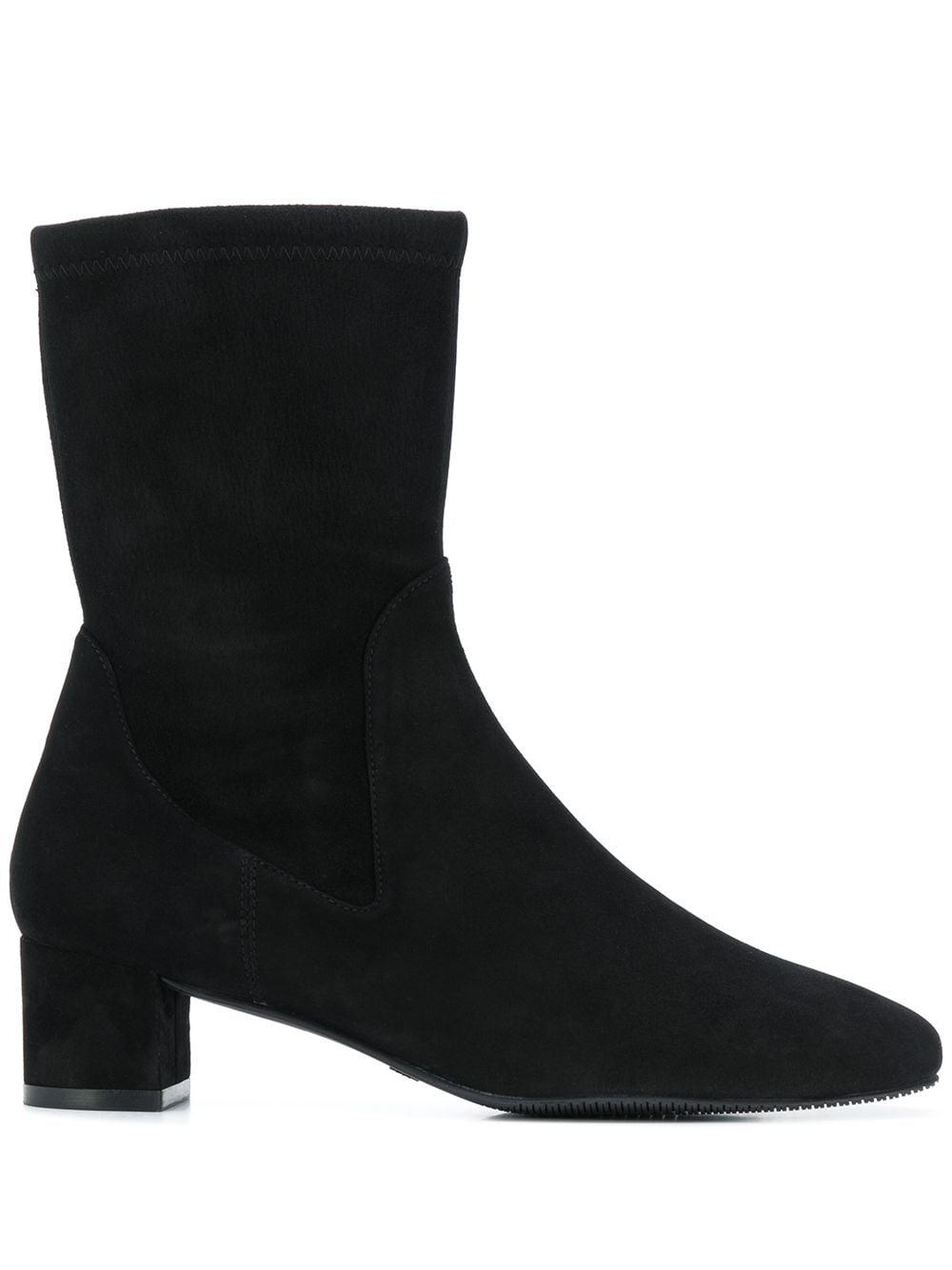 stuart weitzman ernestine leather bootie