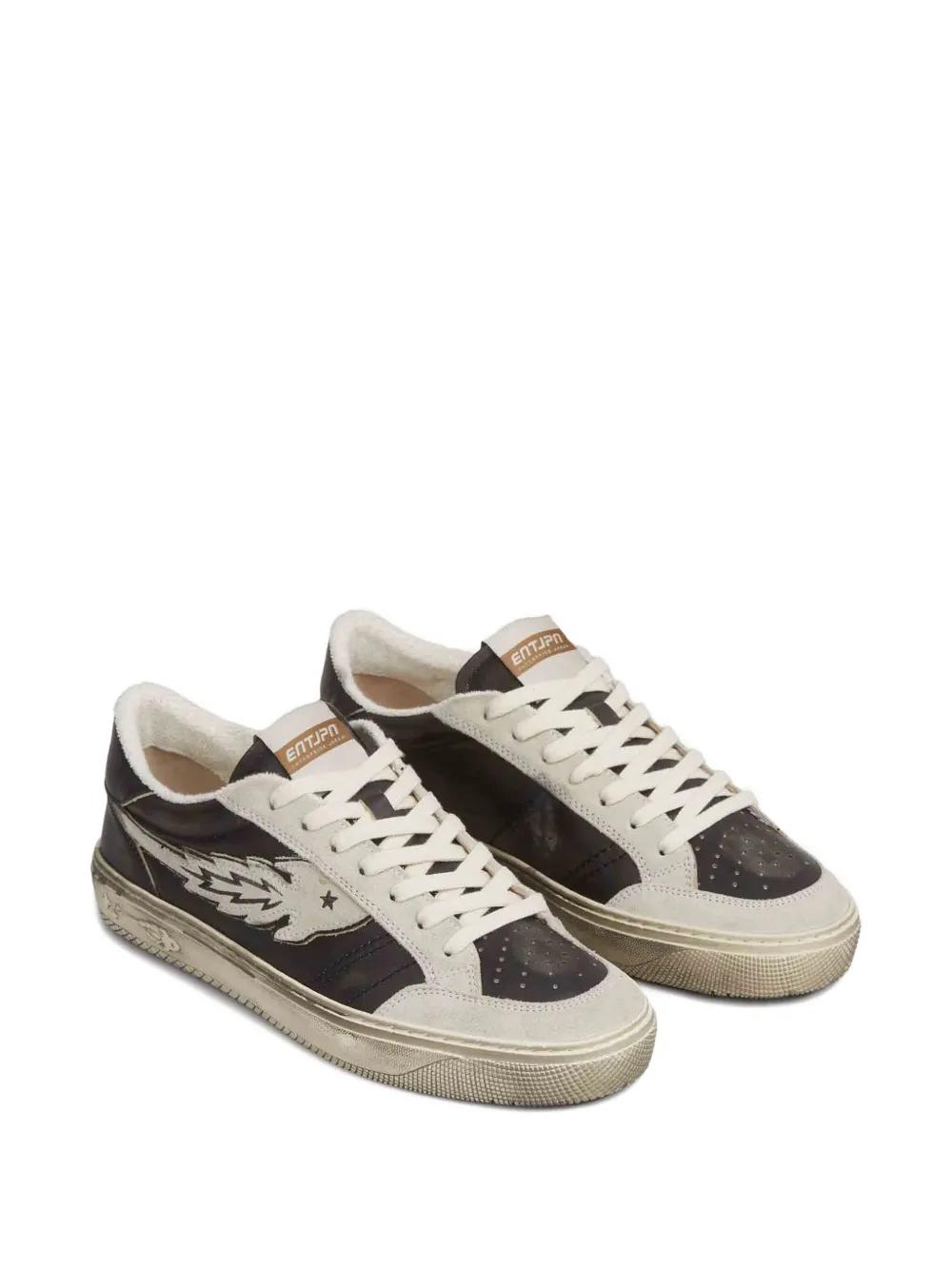 ENTERPRISE JAPAN Graphic Low-Top Sneakers in Gray for Men | Lyst