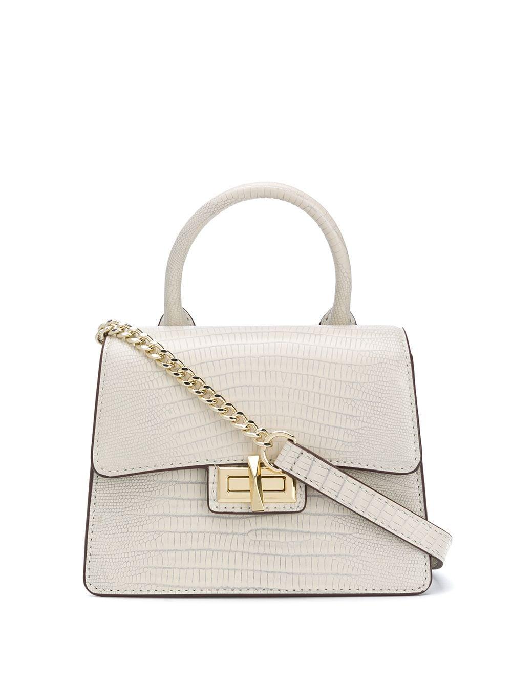 DKNY Leather Jojo Mini Bag in White - Save 3% - Lyst
