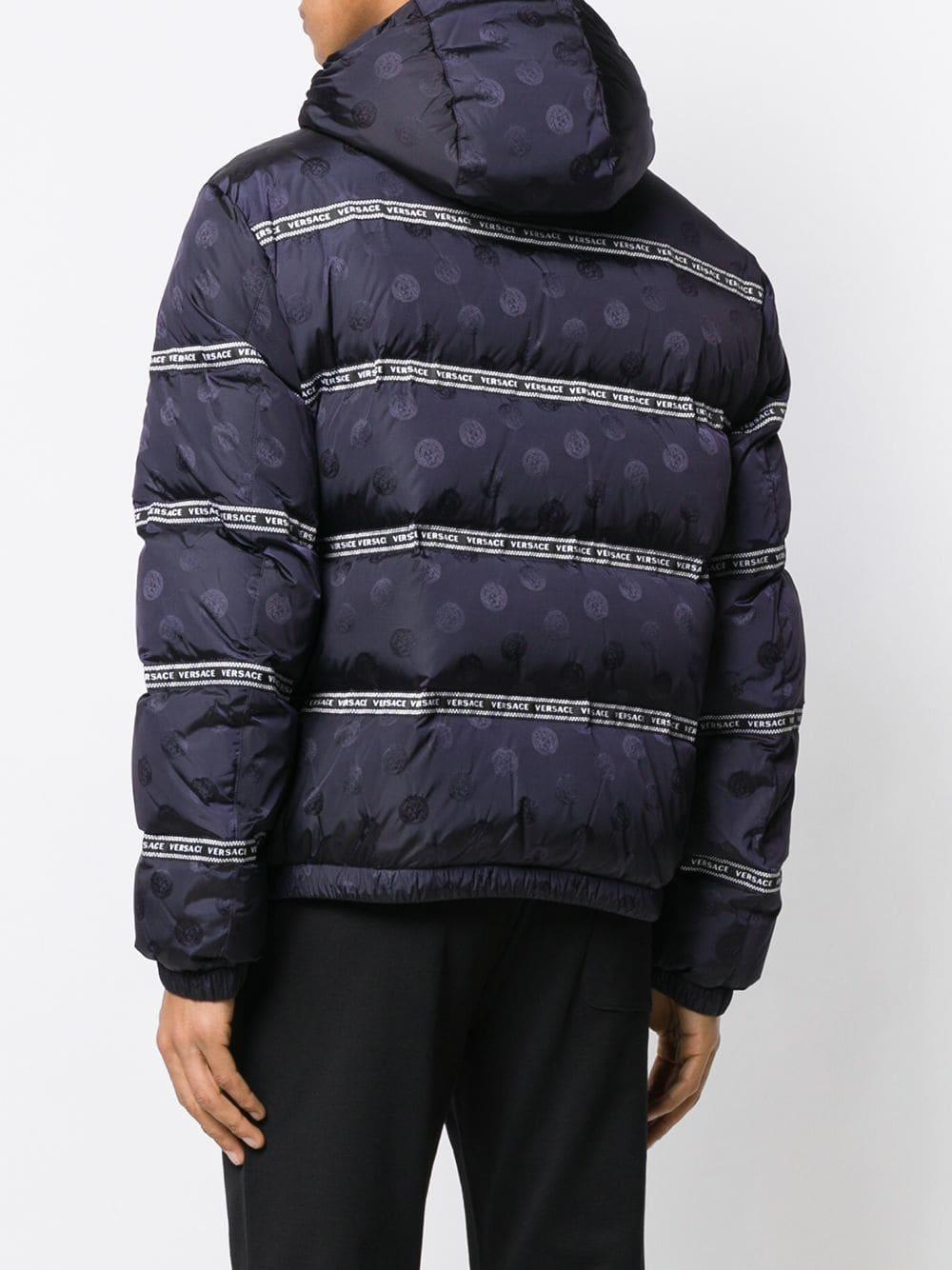 versace padded jacket