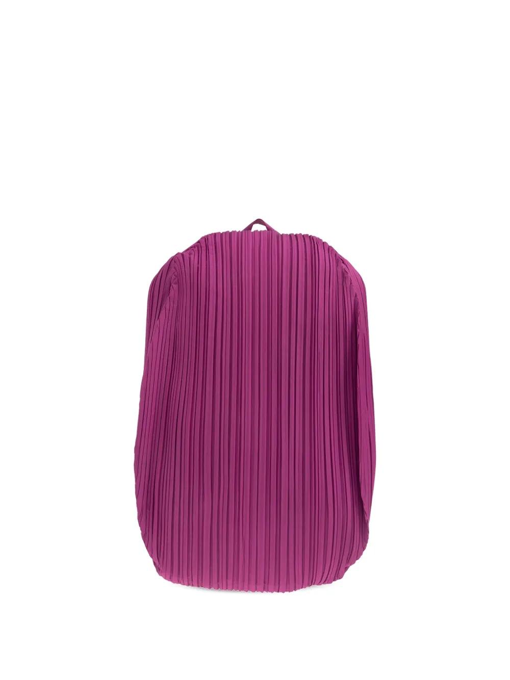 Pleats Please Issey Miyake プリーツ オーバル バックパック パープル 