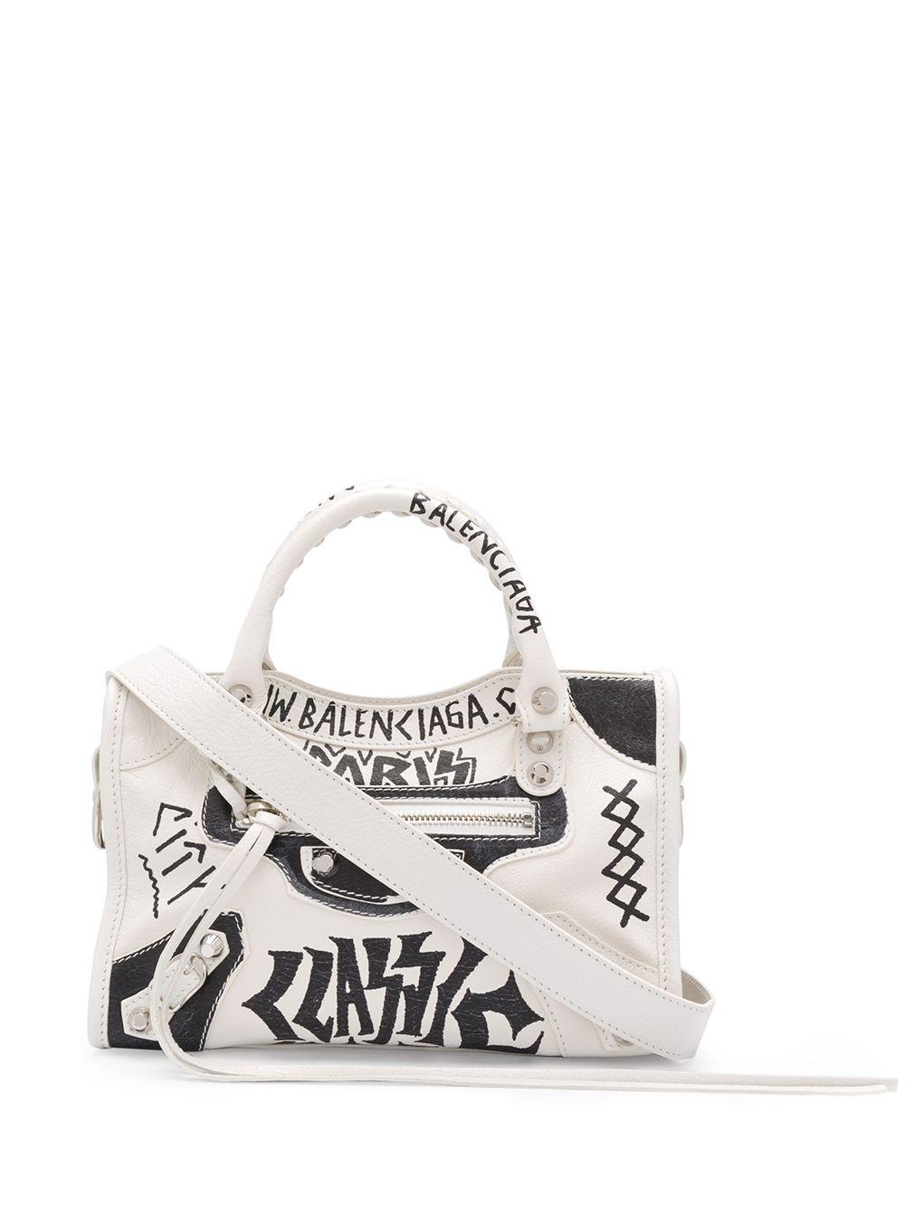 balenciaga city mini graffiti