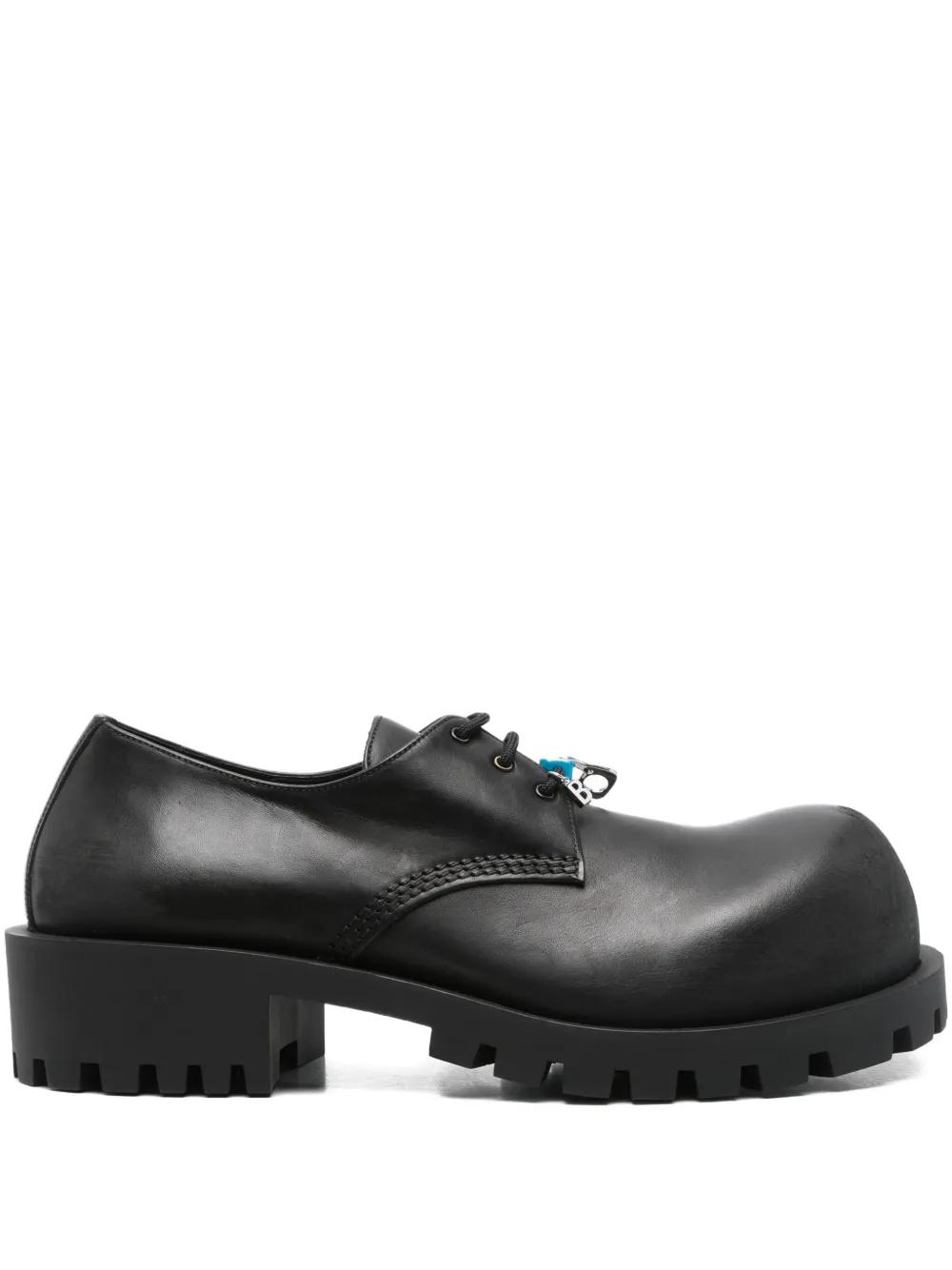 Balenciaga Hummer Derby Shoes in Black for Men | Lyst UK