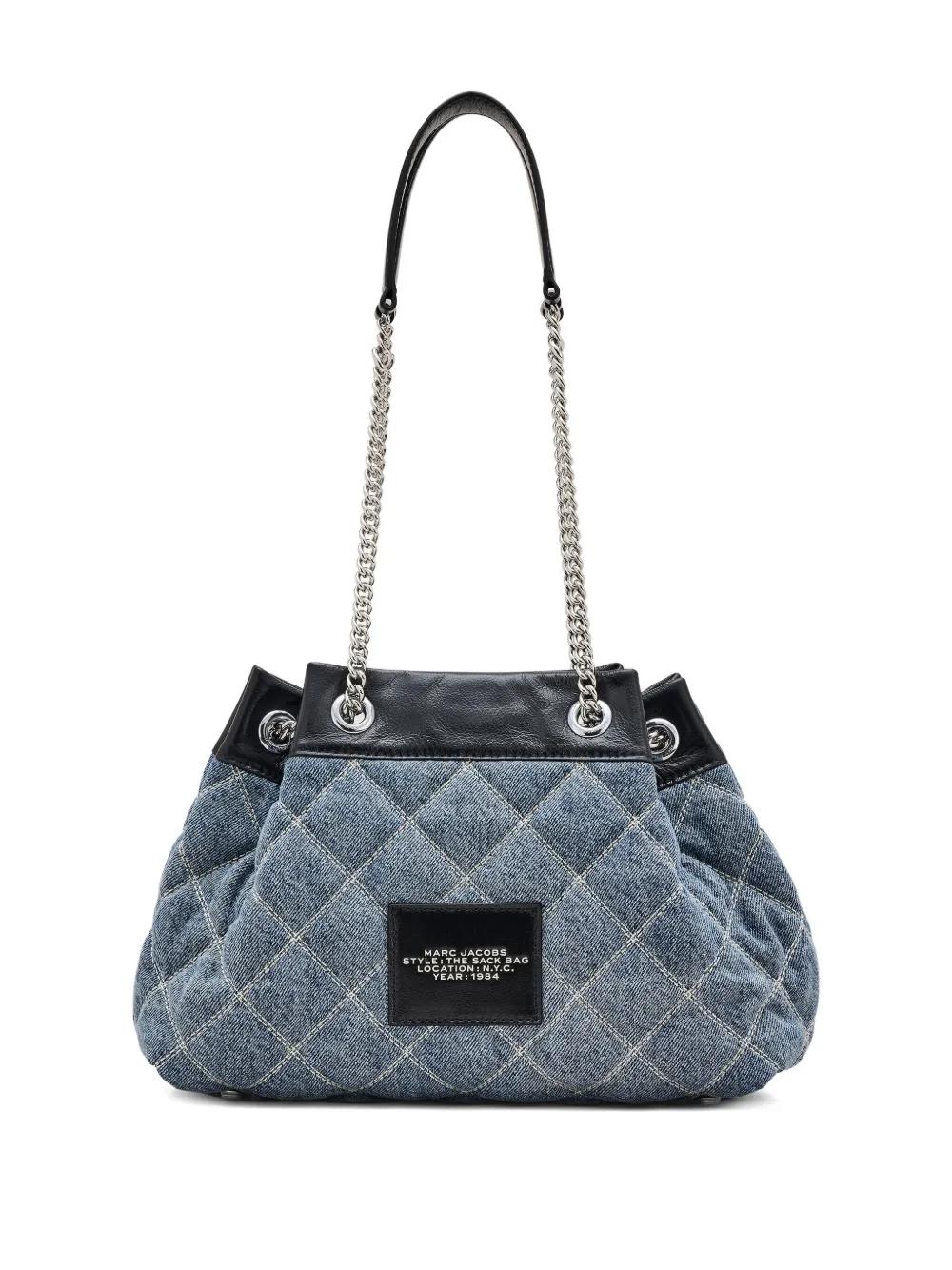 【Marc Jacobs】キルティングデニムチェーンサックバッグ QUILTED DENIM CHAIN SACK BAG/ザ キルテッド デニム チェーン