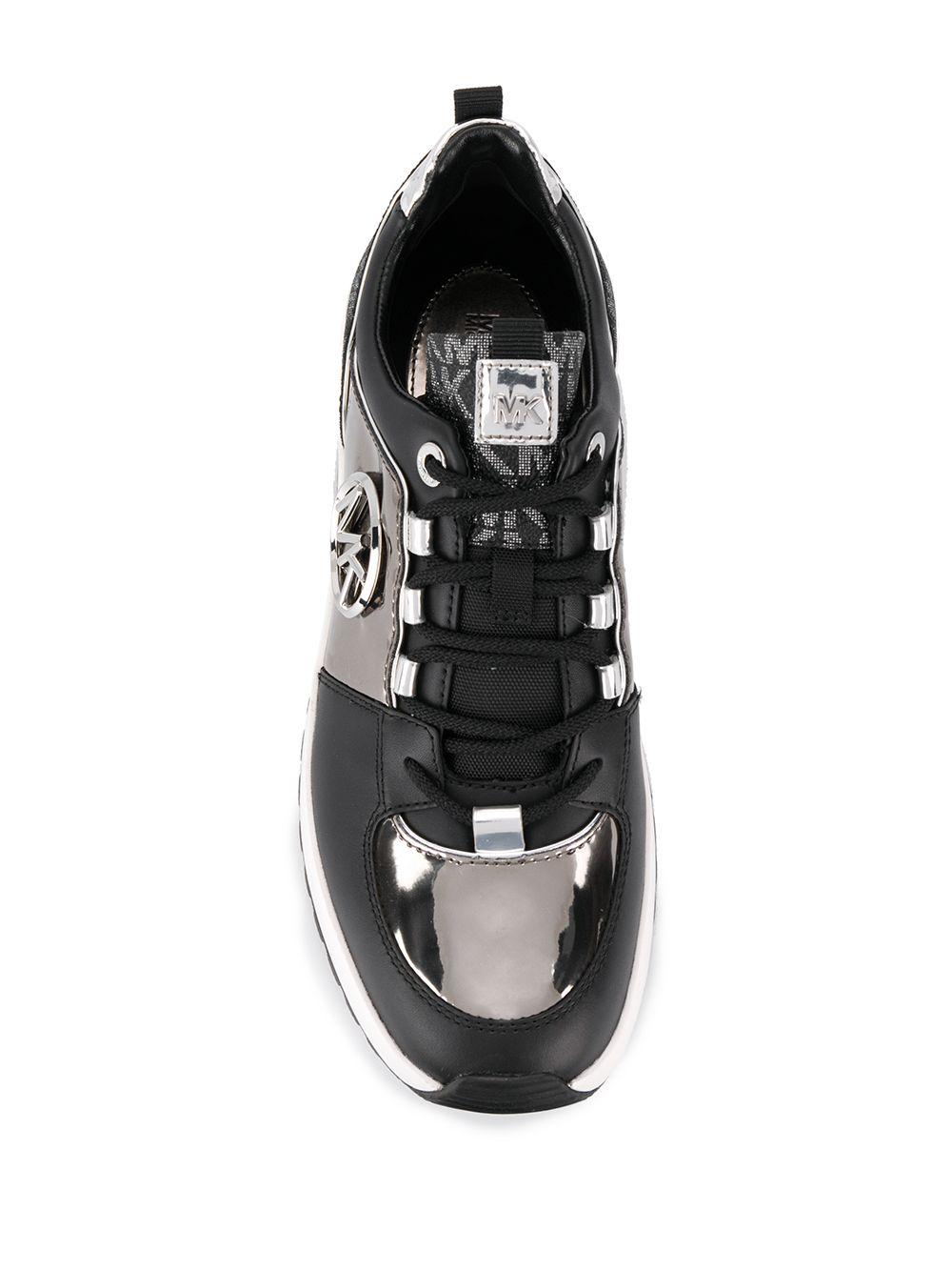 michael michael kors cosmo leather sneaker boot