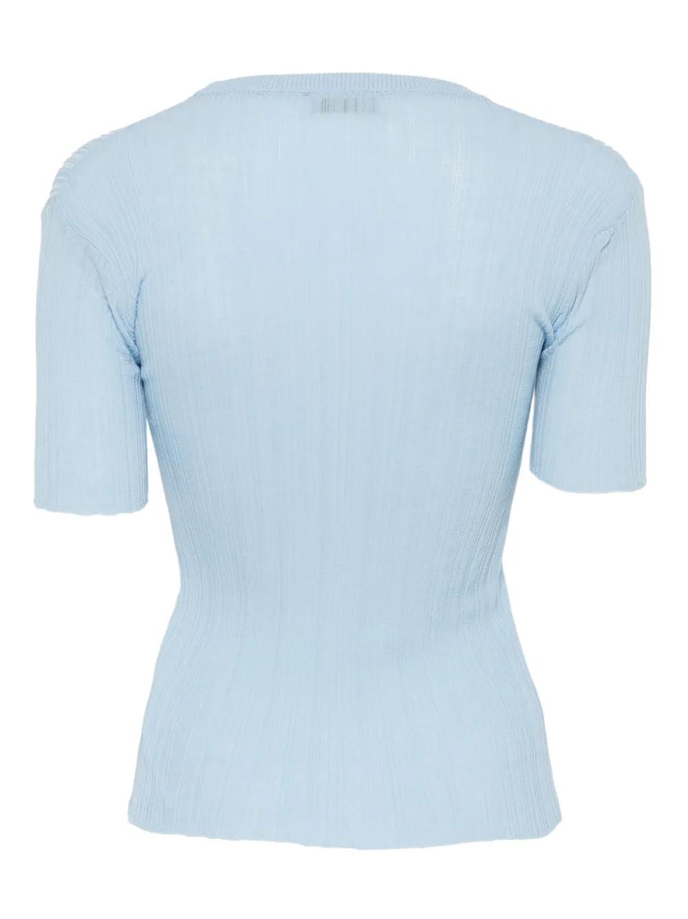 MANUEL RITZ 売れ筋商品|||マニュエル リッツ Tシャツ トップス レディース Tops Blue Manuel Ritz Tops for Women | Online Sale up to 80% off | Lyst
