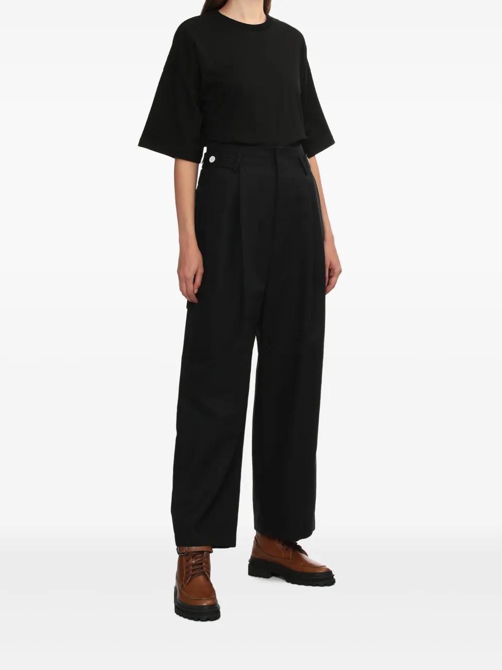 VONIQUE / ENFOLD/ STRAIGHT-WIDE PANTS