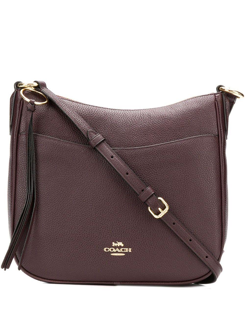 COACH Leather Chaise Crossbody Bag in Red Lyst Australia