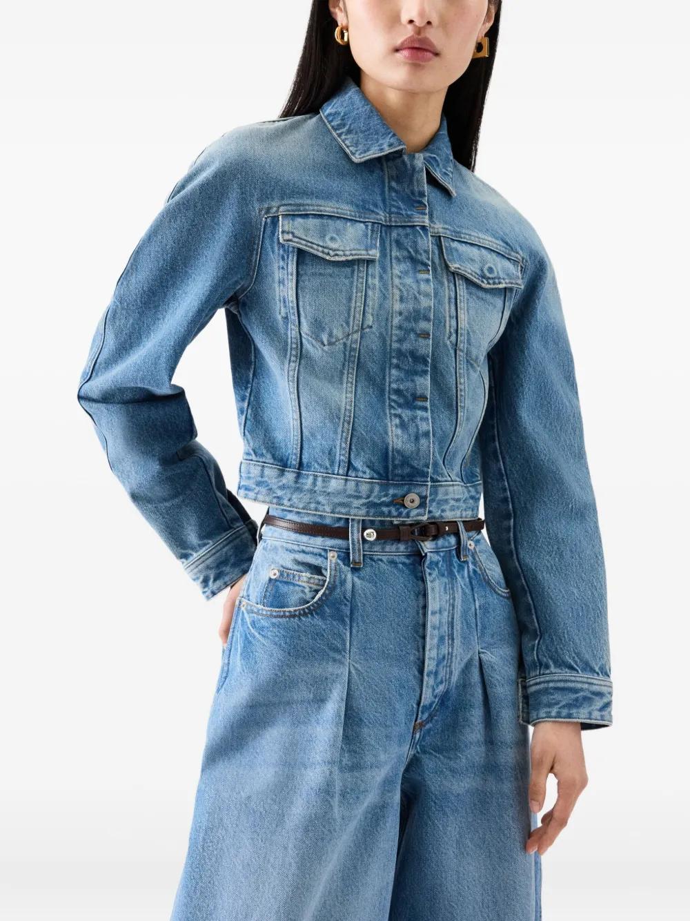 Jacquemus Jean and denim jackets for Women | Online Sale up