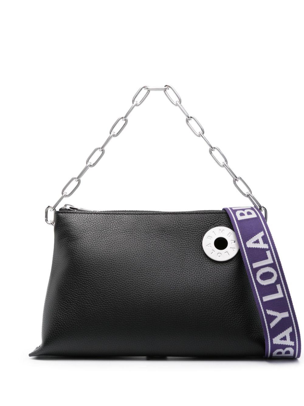 Bimba Y Lola logo-print Crossbody Bag - Black